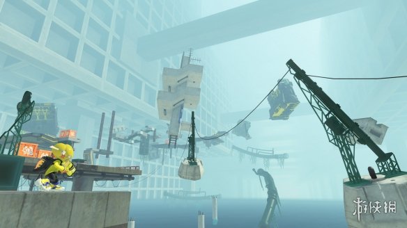《喷射战士3》单人战役新截图：展示地图中的神秘构造