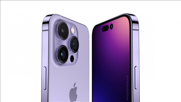 刘海变成感叹号！iPhone 14 Pro超逼真渲染图公开