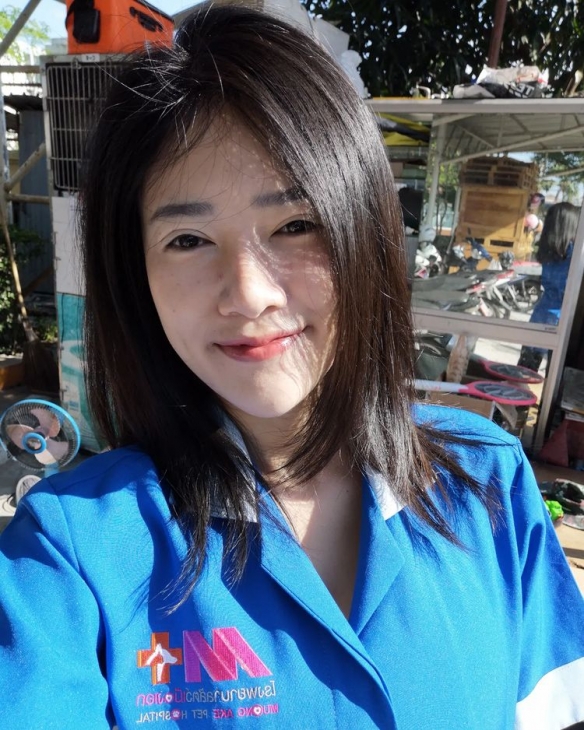 超巨！泰国美女兽医Suthi DA：怎可以外挂两颗核子弹！