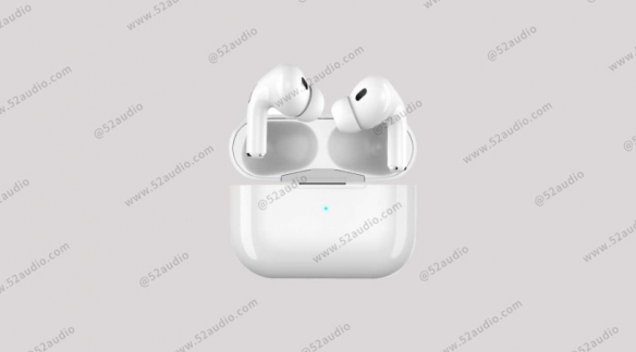苹果AirPods Pro 2最新渲染图 USB-C接口、心率检测