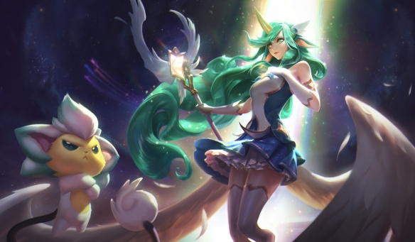 猛男COS《LOL》索拉卡 娇羞表情丰满身材辣瞎双眼！