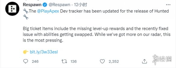 《Apex英雄》正在调查 玩家无法获得升级奖励的原因