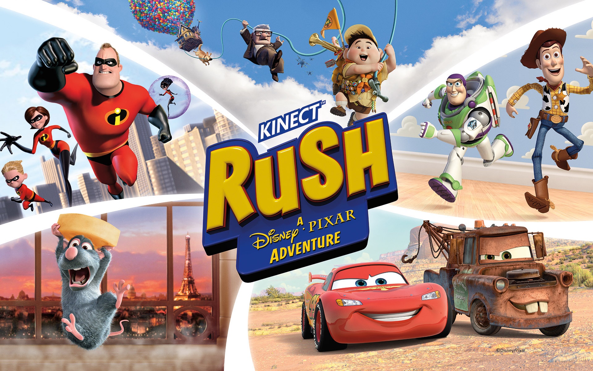 Windows 7主题《Kinect Rush:皮克斯冒险》软件截图（13）