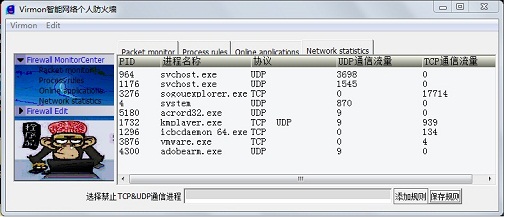 virmon智能防火墙 2.2.54软件截图(10)