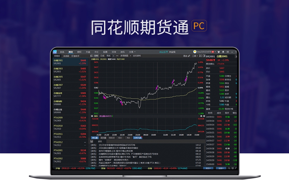 同花顺期货通 4.3.1.2软件截图（1）