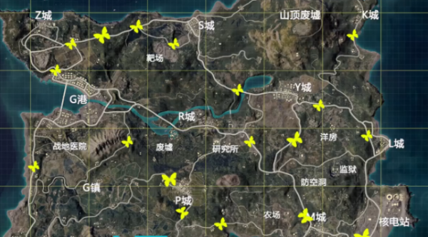 和平精英滑翔机刷新点在哪