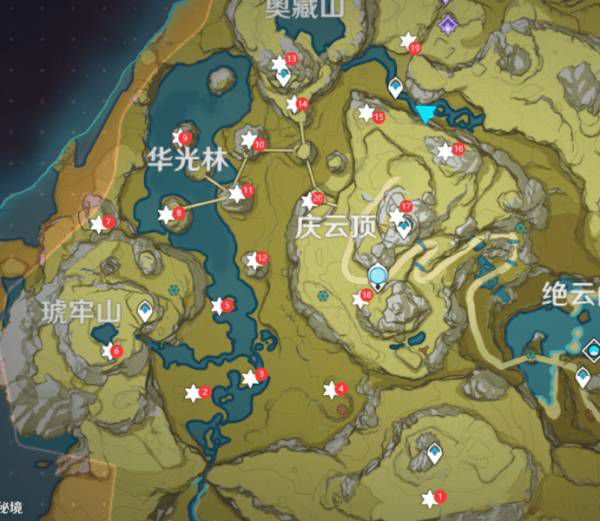 原神陨星碎片在哪