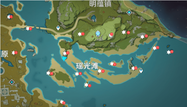 原神瑶光星影未知之星陨星碎屑在哪