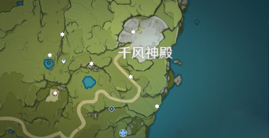 原神未知之星星落之地碎片在哪里