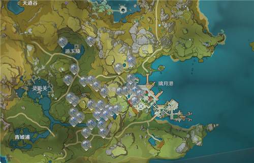 原神琉璃百合在哪采集