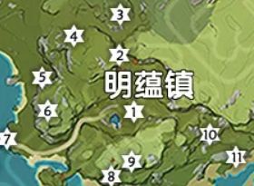 原神明蕴镇岩神瞳在哪