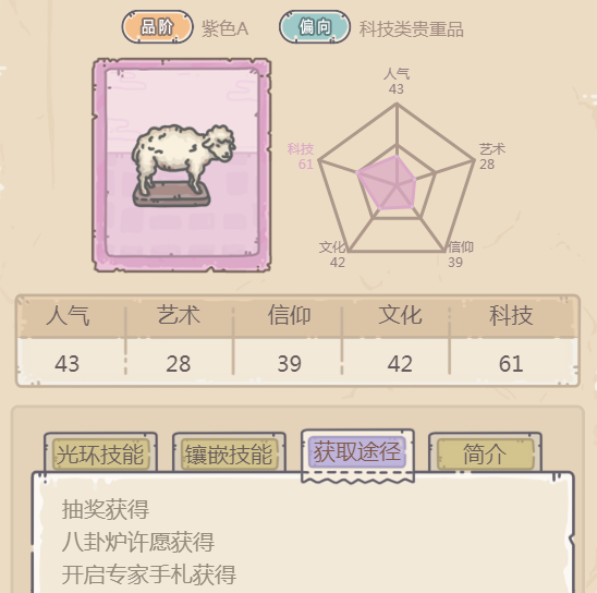 最强蜗牛克隆羊多莉标本怎么获得