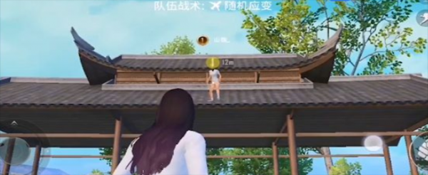 和平精英戏楼怎么上去