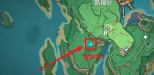 原神五颗雷樱树在哪